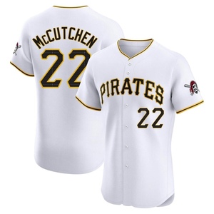 Men's Andrew McCutchen Pittsburgh Pirates Elite White Home Jersey