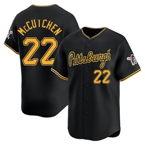 Men's Andrew McCutchen Pittsburgh Pirates Limited Black Alternate Jersey