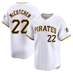 Men's Andrew McCutchen Pittsburgh Pirates Limited White Home Jersey