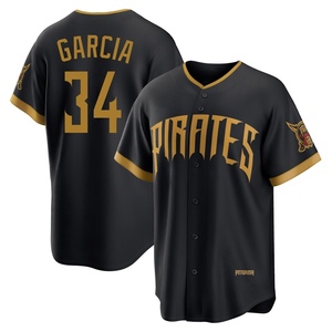 Men's Jhostynxon Garcia Pittsburgh Pirates Limited Black 2026 City Connect Stadium Jersey