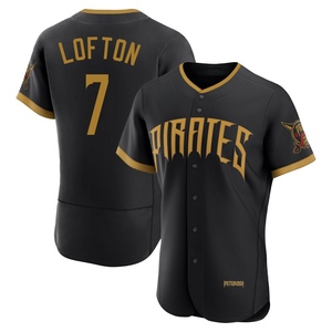 Men's Kenny Lofton Pittsburgh Pirates Authentic Black 2026 City Connect Stadium Jersey