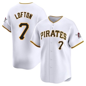 Men's Kenny Lofton Pittsburgh Pirates Limited White Home Jersey