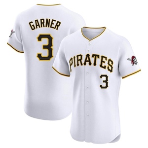 Men's Phil Garner Pittsburgh Pirates Elite White Home Jersey