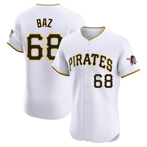 Men's Shane Baz Pittsburgh Pirates Elite White Home Jersey