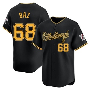 Men's Shane Baz Pittsburgh Pirates Limited Black Alternate Jersey