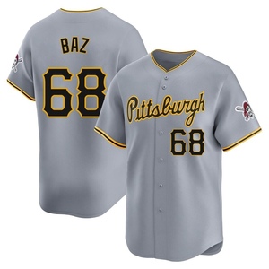 Men's Shane Baz Pittsburgh Pirates Limited Gray Away Jersey