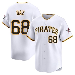Men's Shane Baz Pittsburgh Pirates Limited White Home Jersey