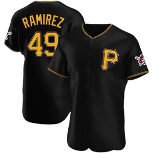 Men's Yohan Ramirez Pittsburgh Pirates Authentic Black Alternate Jersey