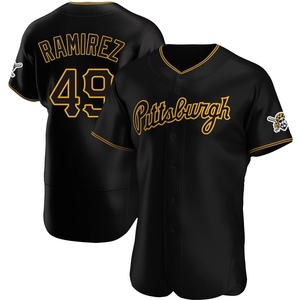 Men's Yohan Ramirez Pittsburgh Pirates Authentic Black Alternate Team Jersey