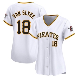 Women's Andy Van Slyke Pittsburgh Pirates Limited White Home Jersey