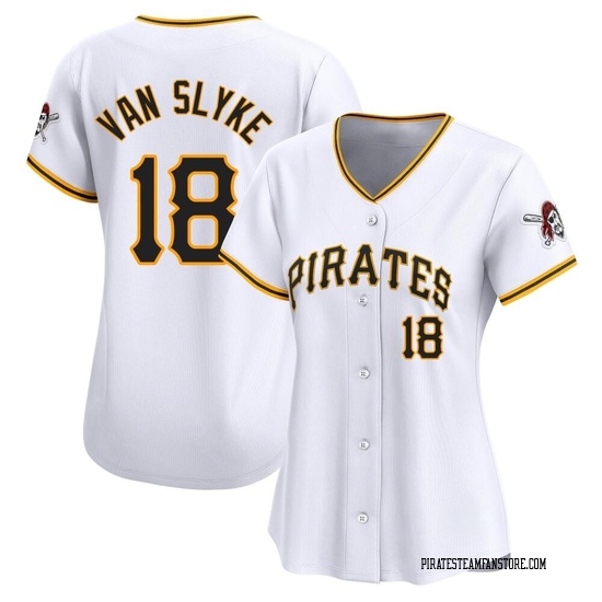 Women's Andy Van Slyke Pittsburgh Pirates Limited White Home Jersey