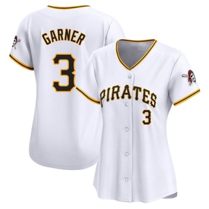 Women's Phil Garner Pittsburgh Pirates Limited White Home Jersey