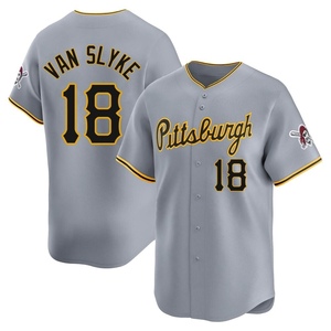 Youth Andy Van Slyke Pittsburgh Pirates Limited Gray Away Jersey