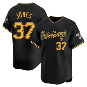 Youth Jared Jones Pittsburgh Pirates Limited Black Alternate Jersey