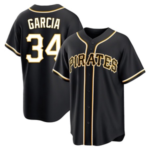 Youth Jhostynxon Garcia Pittsburgh Pirates Replica Black Fashion Out Jersey