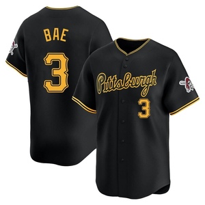 Youth Ji Hwan Bae Pittsburgh Pirates Limited Black Alternate Jersey