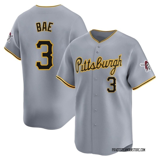 Youth Ji Hwan Bae Pittsburgh Pirates Limited Gray Away Jersey