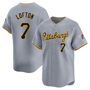Youth Kenny Lofton Pittsburgh Pirates Limited Gray Away Jersey