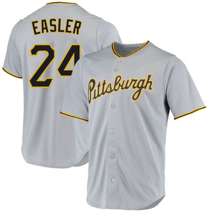 Youth Mike Easler Pittsburgh Pirates Replica Gray Road Jersey